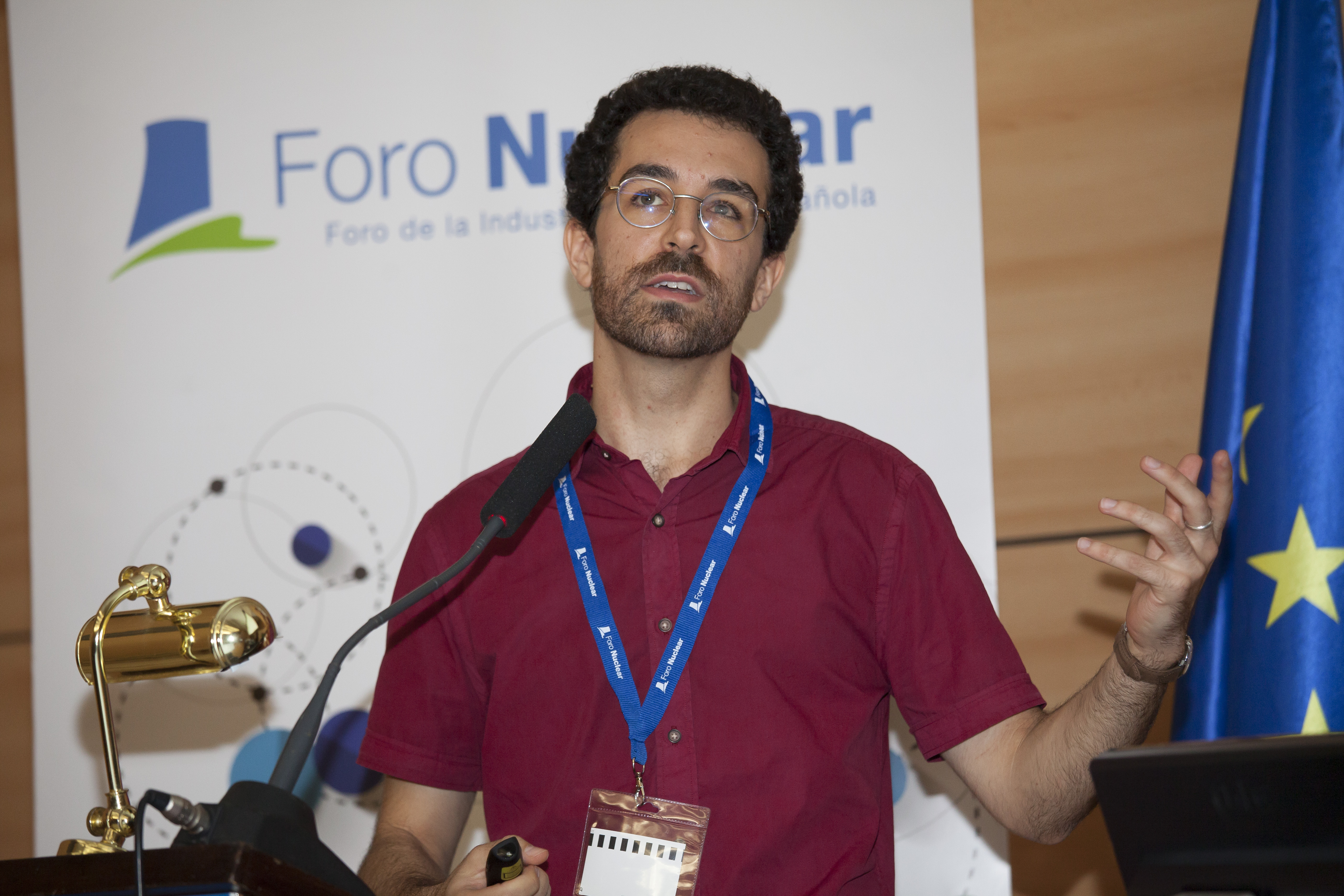 Adrià Casanovas, Departamento de Física Nuclear Experimental en el Instituto de Técnicas Energéticas de la UPC y colaborador del CERN