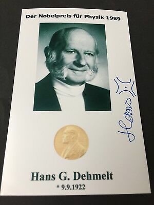 Hans Georg Dehemelt_Nobel y firma