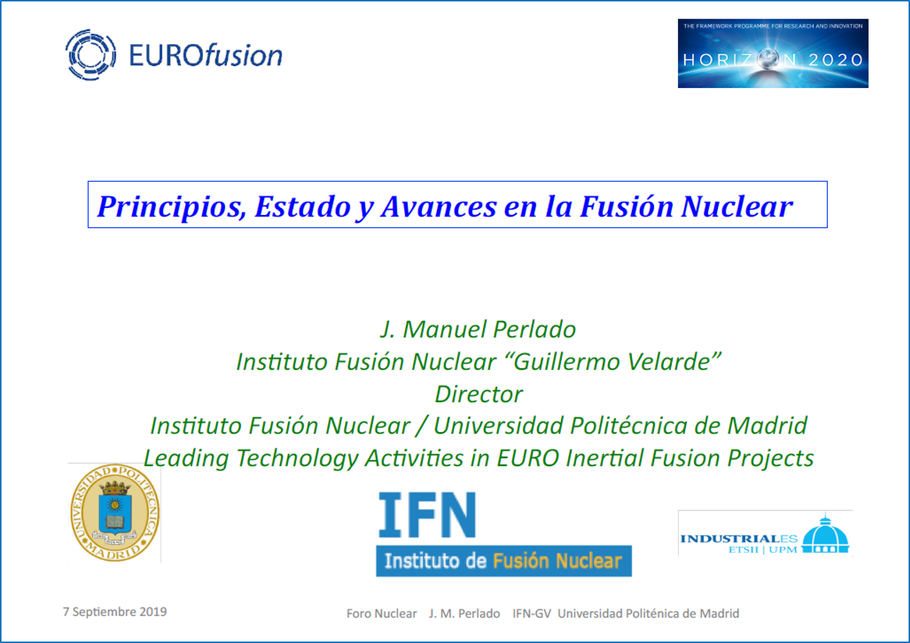 Avances en Fusión Nuclear