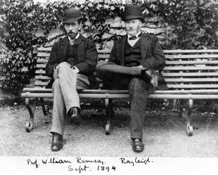 William Ramsay y Lord Rayleigh